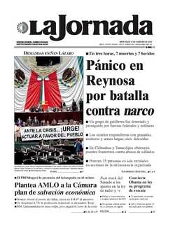 Portada de 2009/02/18. Seleccione para ir a esta edición. Portada de 2009/02/18. Seleccione para ir a esta edición.