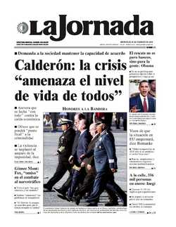 Portada de 2009/02/25. Seleccione para ir a esta edición. Portada de 2009/02/25. Seleccione para ir a esta edición.