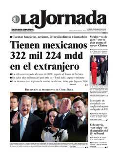 Portada de 2009/03/27. Seleccione para ir a esta edición. Portada de 2009/03/27. Seleccione para ir a esta edición.