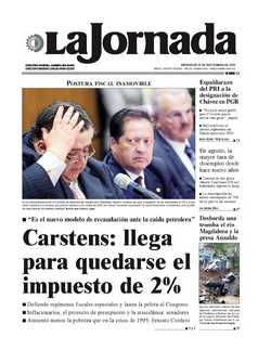 Portada de 2009/09/23. Seleccione para ir a esta edición. Portada de 2009/09/23. Seleccione para ir a esta edición.