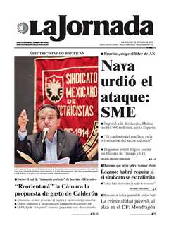 Portada de 2009/10/07. Seleccione para ir a esta edición. Portada de 2009/10/07. Seleccione para ir a esta edición.