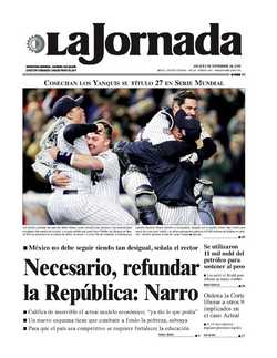 Portada de 2009/11/05. Seleccione para ir a esta edición. Portada de 2009/11/05. Seleccione para ir a esta edición.