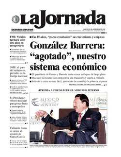 Portada de 2009/11/10. Seleccione para ir a esta edición. Portada de 2009/11/10. Seleccione para ir a esta edición.