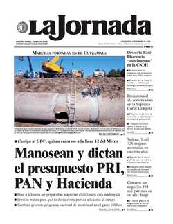 Portada de 2009/11/16. Seleccione para ir a esta edición. Portada de 2009/11/16. Seleccione para ir a esta edición.