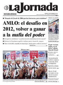 Portada de 2009/11/22. Seleccione para ir a esta edición. Portada de 2009/11/22. Seleccione para ir a esta edición.