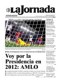 Portada de 2010/07/08. Seleccione para ir a esta edición. Portada de 2010/07/08. Seleccione para ir a esta edición.