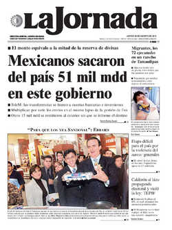 Portada de 2010/08/26. Seleccione para ir a esta edición. Portada de 2010/08/26. Seleccione para ir a esta edición.