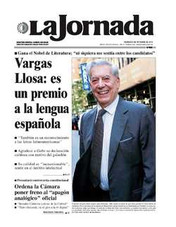 Portada de 2010/10/08. Seleccione para ir a esta edición. Portada de 2010/10/08. Seleccione para ir a esta edición.