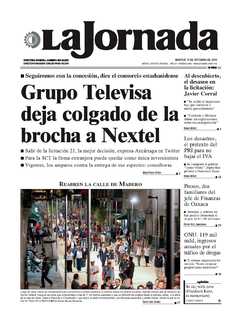 Portada de 2010/10/19. Seleccione para ir a esta edición. Portada de 2010/10/19. Seleccione para ir a esta edición.