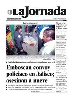 Portada de 2010/10/29. Seleccione para ir a esta edición. Portada de 2010/10/29. Seleccione para ir a esta edición.