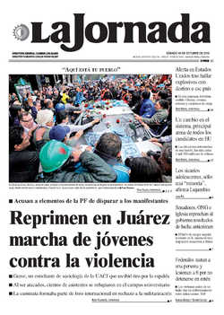 Portada de 2010/10/30. Seleccione para ir a esta edición. Portada de 2010/10/30. Seleccione para ir a esta edición.