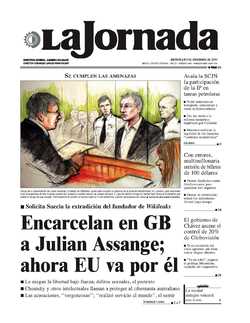 Portada de 2010/12/08. Seleccione para ir a esta edición. Portada de 2010/12/08. Seleccione para ir a esta edición.