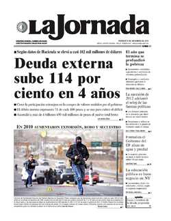 Portada de 2010/12/31. Seleccione para ir a esta edición. Portada de 2010/12/31. Seleccione para ir a esta edición.