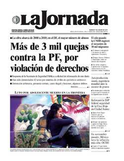 Portada de 2011/01/07. Seleccione para ir a esta edición. Portada de 2011/01/07. Seleccione para ir a esta edición.