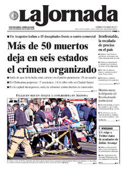 Portada de 2011/01/09. Seleccione para ir a esta edición. Portada de 2011/01/09. Seleccione para ir a esta edición.