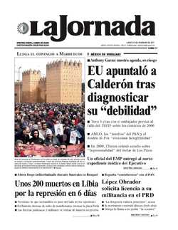 Portada de 2011/02/21. Seleccione para ir a esta edición. Portada de 2011/02/21. Seleccione para ir a esta edición.