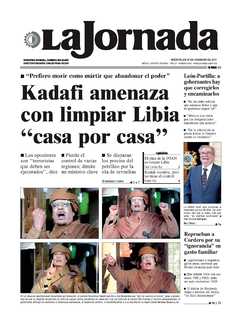 Portada de 2011/02/23. Seleccione para ir a esta edición. Portada de 2011/02/23. Seleccione para ir a esta edición.