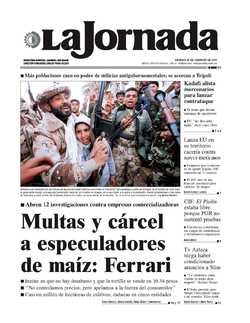 Portada de 2011/02/25. Seleccione para ir a esta edición. Portada de 2011/02/25. Seleccione para ir a esta edición.