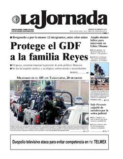 Portada de 2011/03/08. Seleccione para ir a esta edición. Portada de 2011/03/08. Seleccione para ir a esta edición.