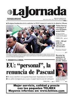 Portada de 2011/03/22. Seleccione para ir a esta edición. Portada de 2011/03/22. Seleccione para ir a esta edición.