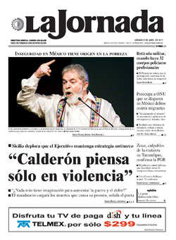 Portada de 2011/04/09. Seleccione para ir a esta edición. Portada de 2011/04/09. Seleccione para ir a esta edición.