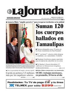 Portada de 2011/04/13. Seleccione para ir a esta edición. Portada de 2011/04/13. Seleccione para ir a esta edición.