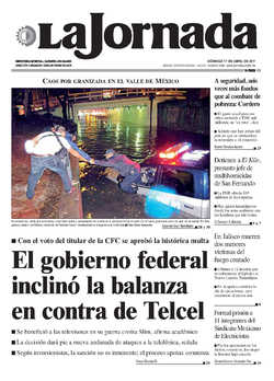 Portada de 2011/04/17. Seleccione para ir a esta edición. Portada de 2011/04/17. Seleccione para ir a esta edición.