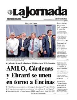 Portada de 2011/05/17. Seleccione para ir a esta edición. Portada de 2011/05/17. Seleccione para ir a esta edición.