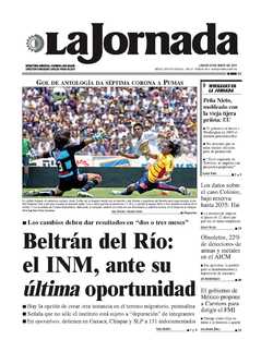 Portada de 2011/05/23. Seleccione para ir a esta edición. Portada de 2011/05/23. Seleccione para ir a esta edición.