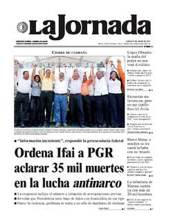 Portada de 2011/06/27. Seleccione para ir a esta edición. Portada de 2011/06/27. Seleccione para ir a esta edición.