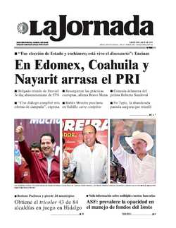 Portada de 2011/07/04. Seleccione para ir a esta edición. Portada de 2011/07/04. Seleccione para ir a esta edición.