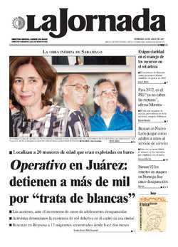 Portada de 2011/07/24. Seleccione para ir a esta edición. Portada de 2011/07/24. Seleccione para ir a esta edición.