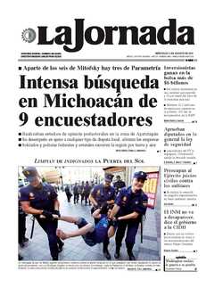 Portada de 2011/08/03. Seleccione para ir a esta edición. Portada de 2011/08/03. Seleccione para ir a esta edición.