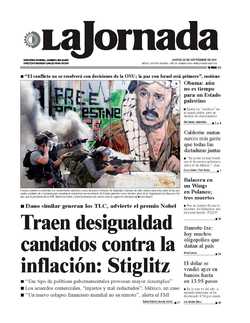 Portada de 2011/09/22. Seleccione para ir a esta edición. Portada de 2011/09/22. Seleccione para ir a esta edición.