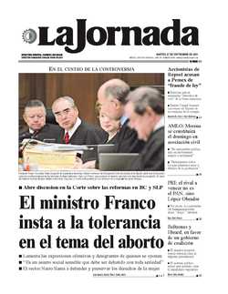 Portada de 2011/09/27. Seleccione para ir a esta edición. Portada de 2011/09/27. Seleccione para ir a esta edición.