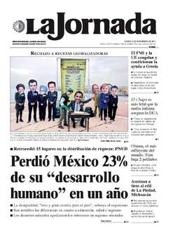 Portada de 2011/11/03. Seleccione para ir a esta edición. Portada de 2011/11/03. Seleccione para ir a esta edición.