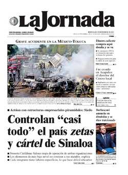 Portada de 2011/11/09. Seleccione para ir a esta edición. Portada de 2011/11/09. Seleccione para ir a esta edición.