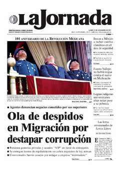 Portada de 2011/11/21. Seleccione para ir a esta edición. Portada de 2011/11/21. Seleccione para ir a esta edición.