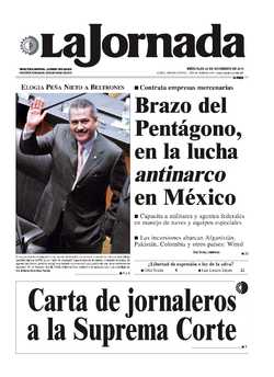 Portada de 2011/11/23. Seleccione para ir a esta edición. Portada de 2011/11/23. Seleccione para ir a esta edición.