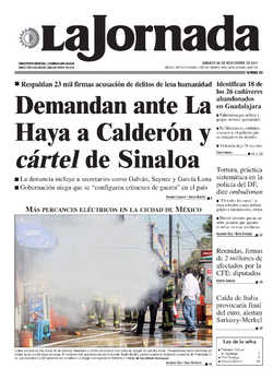 Portada de 2011/11/26. Seleccione para ir a esta edición. Portada de 2011/11/26. Seleccione para ir a esta edición.