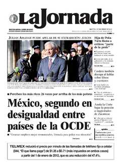 Portada de 2011/12/06. Seleccione para ir a esta edición. Portada de 2011/12/06. Seleccione para ir a esta edición.