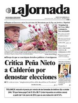 Portada de 2011/12/08. Seleccione para ir a esta edición. Portada de 2011/12/08. Seleccione para ir a esta edición.