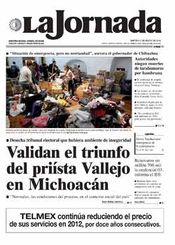 Portada de 2012/01/17. Seleccione para ir a esta edición. Portada de 2012/01/17. Seleccione para ir a esta edición.