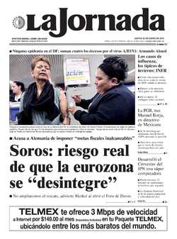 Portada de 2012/01/26. Seleccione para ir a esta edición. Portada de 2012/01/26. Seleccione para ir a esta edición.