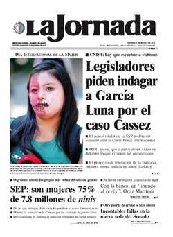 Portada de 2012/03/09. Seleccione para ir a esta edición. Portada de 2012/03/09. Seleccione para ir a esta edición.