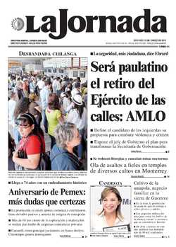 Portada de 2012/03/18. Seleccione para ir a esta edición. Portada de 2012/03/18. Seleccione para ir a esta edición.