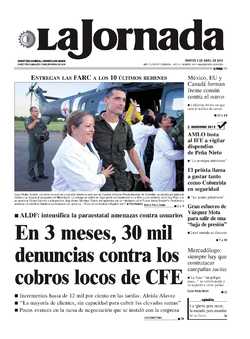 Portada de 2012/04/03. Seleccione para ir a esta edición. Portada de 2012/04/03. Seleccione para ir a esta edición.