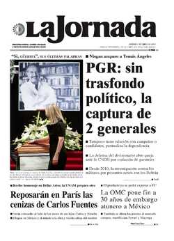 Portada de 2012/05/17. Seleccione para ir a esta edición. Portada de 2012/05/17. Seleccione para ir a esta edición.