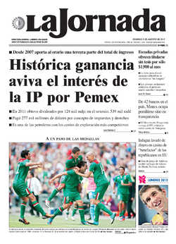 Portada de 2012/08/05. Seleccione para ir a esta edición. Portada de 2012/08/05. Seleccione para ir a esta edición.