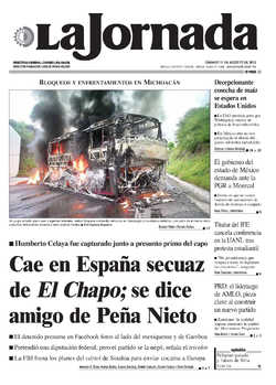 Portada de 2012/08/11. Seleccione para ir a esta edición. Portada de 2012/08/11. Seleccione para ir a esta edición.